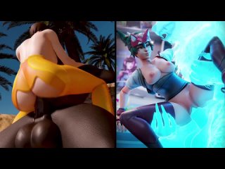 overwatch-animals-monsters-hmv 1080p censored